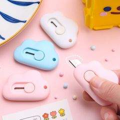Dao Rọc Giấy Bỏ Túi Mini Thiết Kế Hình Đám Mây Xinh Xắn - Thích Hợp Khui Kiểm Hàng, Làm Móc khóa Tiện Lợi