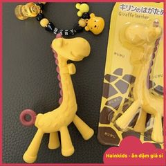Gặm Nướu Hươu/Chuối Silicone Cao Cấp - Chất Liệu An Toàn Cho Bé Trong Giai Đoạn Mọc Răng, Kèm Hộp Đựng Tiện Dụng