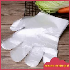 Bao Tay Nilon Siêu Dai - 1 Xấp 100 Gram, 23 Đôi Tái Sử Dụng Thực Phẩm, Bảo Vệ Tay Khi Nấu Nướng, Rửa Chén, Ăn Hải Sản