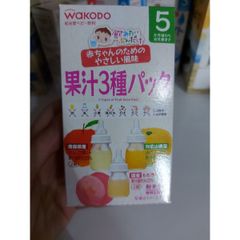 Trà Wakodo Dinh Dưỡng Cho Bé - Lúa Mạch, Trái Cây, Điện Giải, Giải Khát Hỗ Trợ Tiêu Hóa, Phù Hợp Từ 1 Tháng Tuổi