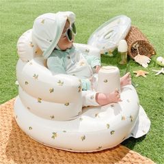 Ghế Hơi Tập Ngồi Cho Bé - Ghế Phao Cao Cấp An Toàn, Phong Cách Hàn Quốc, Dành Cho Trẻ Từ 6 Tháng Tuổi, Chụp Ảnh Xinh Xắn