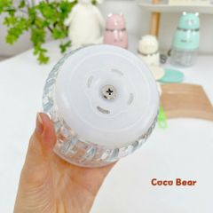 Máy Xay Ăn Dặm Cocobear 8 Lưỡi Dao Thép Không Gỉ và Cối Thủy Tinh - Dung Tích 300ml, An Toàn Cho Bé Yêu