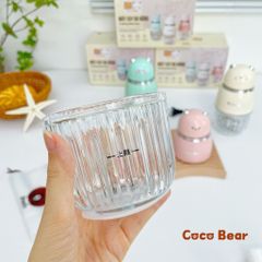 Máy Xay Ăn Dặm Cocobear 8 Lưỡi Dao Thép Không Gỉ và Cối Thủy Tinh - Dung Tích 300ml, An Toàn Cho Bé Yêu