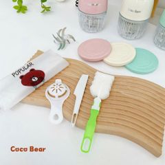 Máy Xay Ăn Dặm Cocobear 8 Lưỡi Dao Thép Không Gỉ và Cối Thủy Tinh - Dung Tích 300ml, An Toàn Cho Bé Yêu