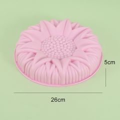 Khuôn Silicon Làm Thạch, Bánh Sinh Nhật Hình Hoa Hồng & Hoa Hướng Dương, Chất Liệu Chịu Nhiệt Cao, Dễ Dàng Vệ Sinh, Bền Bỉ