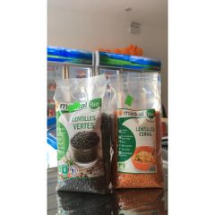 Đậu Lăng Đỏ Cam Hữu Cơ Markal 500gr - Đậu Nấu Nhanh, Dễ Dàng Chế Biến - Hàng Nhập Pháp, Có Tách Lẻ 100gr