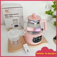 Phụ Kiện Bình Đun Thủy Tinh Thay Thế Coco Bear Bản Cao Cấp Dùng Cho đế Cocobear Có LED, Điều Khiển Từ Xa, Ấm Đun