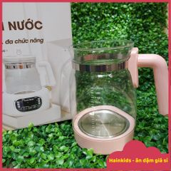 Phụ Kiện Bình Đun Thủy Tinh Thay Thế Coco Bear Bản Cao Cấp Dùng Cho đế Cocobear Có LED, Điều Khiển Từ Xa, Ấm Đun