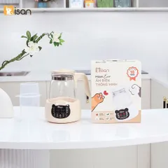 Bình Đun Nước Pha Sữa MISAN Đa Chức Năng 1300ml - Điều Chỉnh Nhiệt Độ, Giữ Ấm, Hâm Sữa An Toàn, Tiệt Trùng, Tiện Lợi Cho Mẹ Bỉm Sữa