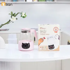 Bình Đun Nước Pha Sữa MISAN Đa Chức Năng 1300ml - Điều Chỉnh Nhiệt Độ, Giữ Ấm, Hâm Sữa An Toàn, Tiệt Trùng, Tiện Lợi Cho Mẹ Bỉm Sữa
