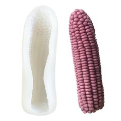 Khuôn Silicon Hình Trái Bắp - Khuôn Làm Socola, Thạch, Pudding Dễ Dàng, Trang Trí Bánh Ngộ Nghĩnh, Đồ Gia Dụng Nhà Bếp