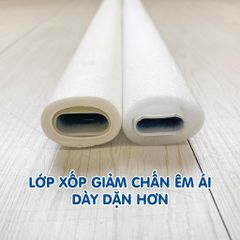 Thanh Chắn Giường Hàn Quốc UMOO UM-088 - An Toàn Cho Trẻ Nhỏ, Thiết Kế Hiện Đại, Điều Chỉnh Cao, Chống Va Đập, Tích Hợp Túi Đựng
