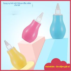 Ống Bóp Hút Mũi Silicon An Toàn Cho Bé - Thiết Bị Vệ Sinh Mũi Dễ Sử Dụng Cho Trẻ Em Từ 1 Tháng Tuổi Trở Lên