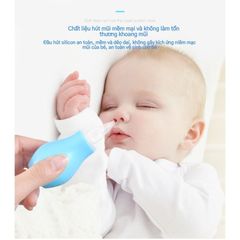 Ống Bóp Hút Mũi Silicon An Toàn Cho Bé - Thiết Bị Vệ Sinh Mũi Dễ Sử Dụng Cho Trẻ Em Từ 1 Tháng Tuổi Trở Lên