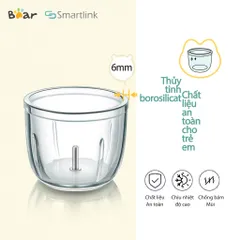 Máy Xay Thực Phẩm Ăn Dặm Cho Bé Bear QSJ-B01P1 - Phiên bản Quốc Tế Chính Hãng BEAR Bảo Hành 18 Tháng