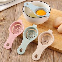 Dụng Cụ Tách Lòng Trứng Tiện Dụng Bằng Nhựa Lúa Mạch - Máy Tách Lòng Đỏ Lòng Trắng Dễ Dàng Cho Nhà Bếp
