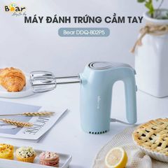 Máy đánh trứng cầm tay Bear DDQ-B02P5 tiện lợi và đảm bảo an toàn tuyệt đối