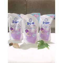 Nước Giặt Xả Dnee Thái Lan 2 Trong 1 Cho Bé - 600ml Hương Hoa Lavender, Nha Đam, Ban Mai, Dịu Nhẹ, An Toàn Cho Da Nhạy Cảm