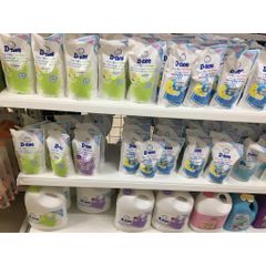 Nước Giặt Xả Dnee Thái Lan 2 Trong 1 Cho Bé - 600ml Hương Hoa Lavender, Nha Đam, Ban Mai, Dịu Nhẹ, An Toàn Cho Da Nhạy Cảm