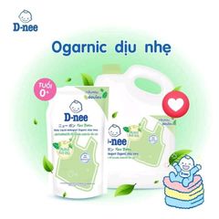 Nước Giặt Xả Dnee Thái Lan 2 Trong 1 Cho Bé - 600ml Hương Hoa Lavender, Nha Đam, Ban Mai, Dịu Nhẹ, An Toàn Cho Da Nhạy Cảm