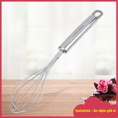 Cây Đánh Trứng Inox 304, Phới Đánh Trứng Trộn Bột Làm Bánh, Dụng Cụ đánh Trứng Tiện Lợi, Phới Lồng Đánh Trứng Inox