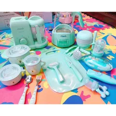 Máy Xay Hấp Đa Năng 4in1 Rusch - Thiết Bị Nhà Bếp Chất Lượng Đức, Chức Năng Hấp, Xay, Rã Đông, Hâm Nóng Cháo for Bé