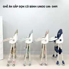 (LINK HỎA TỐC) Ghế ăn Dặm Cho Bé Thương Hiệu Umoo/ Belly/Hanbei/Hoo Phong Cách Hàn Quốc