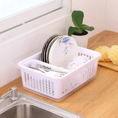 Rổ Úp Chén Bát, Đồ Dùng Ăn Dặm Cho Bé Có Nắp Đậy Vệ Sinh, Chống Bụi, Côn Trùng, Úp Chén Bát, Bình Sữa, Đồ Dùng Gia Đình