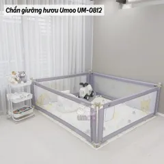 [HCM] Thanh Chắn Giường Hươu Umoo UM-0812 UM-0813 Bản Nâng Cấp Mới Nhất 2023, Chặn Giường Chống Ngã An Toàn Cho Bé