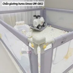 [HCM] Thanh Chắn Giường Hươu Umoo UM-0812 UM-0813 Bản Nâng Cấp Mới Nhất 2023, Chặn Giường Chống Ngã An Toàn Cho Bé