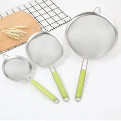 (THANH LÝ HÀNG BỊ MÓP/TRẦY) Rây Lọc Cháo Cho Bé ăn Dặm - Size 12/14/18cm