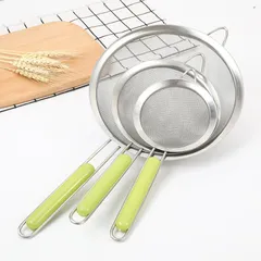 (THANH LÝ HÀNG BỊ MÓP/TRẦY) Rây Lọc Cháo Cho Bé ăn Dặm - Size 12/14/18cm