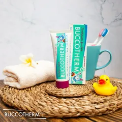 Kem Đánh Răng Hữu Cơ Buccotherm Pháp, Không Cay, Không The Cho Bé Từ 3 Tuổi