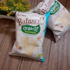 Bánh Gạo Hữu Cơ 4Care Balance Thái Lan 25g,Thơm Ngon, Dễ Tan, Chống Hóc, Nghẹn, Giúp Bé Thành Thạo Kỹ Năng Xử Lý Thức ăn