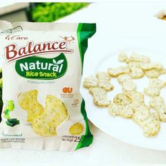 Bánh Gạo Hữu Cơ 4Care Balance Thái Lan 25g,Thơm Ngon, Dễ Tan, Chống Hóc, Nghẹn, Giúp Bé Thành Thạo Kỹ Năng Xử Lý Thức ăn
