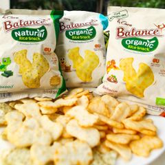 Bánh Gạo Hữu Cơ 4Care Balance Thái Lan 25g,Thơm Ngon, Dễ Tan, Chống Hóc, Nghẹn, Giúp Bé Thành Thạo Kỹ Năng Xử Lý Thức ăn