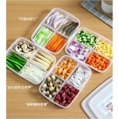Hộp chia ngăn Nayaka 710ml nắp dẻo - Hàng Nhật