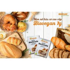 Men nở Hữu cơ Biovegan gói 7Gr- Date 2022