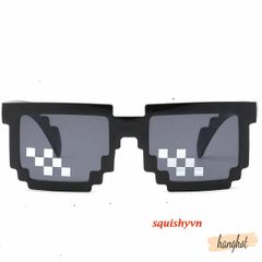 Kính Mát 8 Bit Minecraft - Kính Râm Thug Life Chất Lượng Cao Dành Cho Trẻ Em & Người Lớn - Quà Tặng Độc Đáo và Vui Nhộn