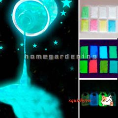 Bột Dạ Quang Phát Sáng 10g - Hạt Phát Sáng Đêm Cho Dự Án DIY, Sơn Nghệ Thuật, Trang Trí Đồ Dùng
