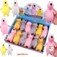 Gấu Chậm Nở Siêu Dễ Thương Squishy - Đồ Chơi Trẻ Em Tăng Kích Thước 10cm, An Toàn và Không Độc Hại, Giải Stress Thú Vị