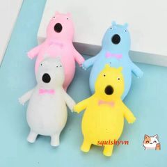 Gấu Chậm Nở Siêu Dễ Thương Squishy - Đồ Chơi Trẻ Em Tăng Kích Thước 10cm, An Toàn và Không Độc Hại, Giải Stress Thú Vị