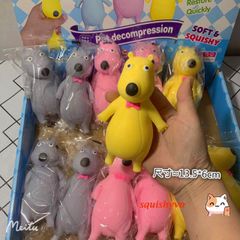Gấu Chậm Nở Siêu Dễ Thương Squishy - Đồ Chơi Trẻ Em Tăng Kích Thước 10cm, An Toàn và Không Độc Hại, Giải Stress Thú Vị