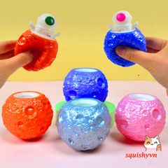 Đồ Chơi Bóp Tay Mochi UFO Siêu Đáng Yêu - Giảm Căng Thẳng Ngộ Nghĩnh, Xu Hướng Retro Thú Vị Cho Trẻ Em 5+