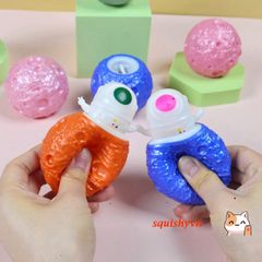 Đồ Chơi Bóp Tay Mochi UFO Siêu Đáng Yêu - Giảm Căng Thẳng Ngộ Nghĩnh, Xu Hướng Retro Thú Vị Cho Trẻ Em 5+