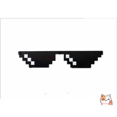 Kính Mát Thuglife 6 Chấm MINECRAFT Nhiều Màu Sắc - Kính Râm Thời Trang Nam Nữ, Phong Cách Độc Đáo Cho Fan Game
