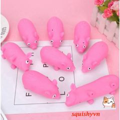 Đồ Chơi Giải Tỏa Căng Thẳng Hình Con Heo - Silicone Dẻo Mềm, Thú Cưng Xả Stress Cho Người Lớn và Trẻ Em