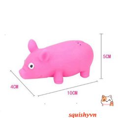 Đồ Chơi Giải Tỏa Căng Thẳng Hình Con Heo - Silicone Dẻo Mềm, Thú Cưng Xả Stress Cho Người Lớn và Trẻ Em