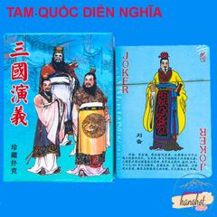 Bộ 54 Thẻ Bài Nghệ Thuật Tây Du Ký, Tam Quốc, Thủy Hử và Hồng Lâu Mộng - Thẻ Bài Poker Anime Cao Cấp