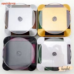 Bàn Xoay 360 Độ Năng Lượng Mặt Trời - Đế Trưng Bày Đồ Trang Sức Tiết Kiệm Năng Lượng, Tốc Độ 3 Vòng/Phút, Chất Liệu ABS Bền Bỉ
